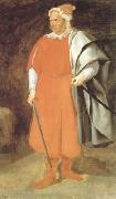 Diego Velazquez, Portrait du bouffon don Cristobal de Castaneda y Pernia (Barbarroja) (df02)